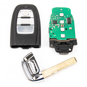 Cheie Cheie Telecomandă pentru Audi A4 Q5 A5 A6 PCF7945 868Mhz 8T0959754D HU66