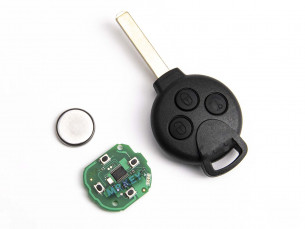 Smart Cheie Telecomandă A4518203797 433Mhz ID46 PCF7941 - Aftermarket