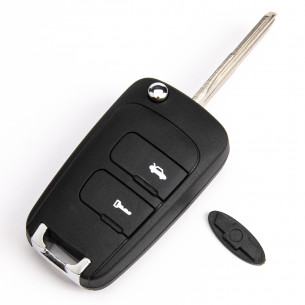 Chevrolet Key Cover Conversion Kit With 2 Buttons - Aftermarket