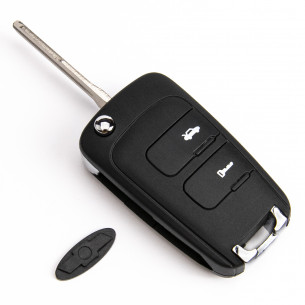 Chevrolet Key Cover Conversion Kit With 2 Buttons - Aftermarket