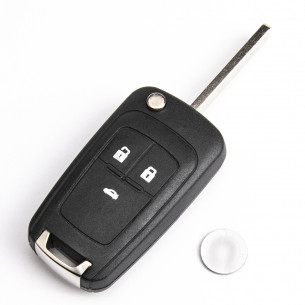 Chevrolet Remote Key 433Mhz ID46 PCF7937 - Aftermarket