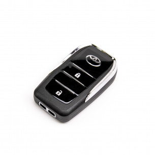 Toyota Chiave Kit Conversione con 2 Pulsanti - Aftermarket