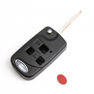 Toyota Chiave Kit Conversione con 3 Pulsanti - Aftermarket