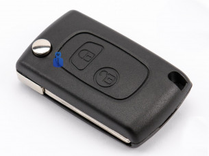 Citroen Chiave Kit Conversione con 2 Pulsanti - Aftermarket