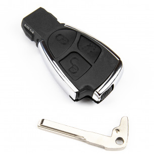 Mercedes Chiave Kit di Conversione con 3 Pulsanti - Aftermarket