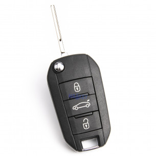 Citroen Remote Key 1612121480 434Mhz ID46 PCF7941 - Aftermarket