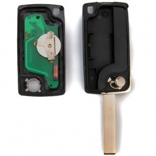 Citroen Telecomando Chiave 433Mhz FSK 0523 ID46 PCF7941 - Aftermarket