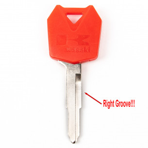 Clé pour moto Kawasaki Rainure droite