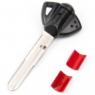 Clé pour moto Suzuki 4D60 DST40 Rainure droite