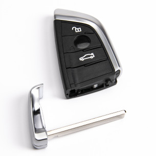BMW Clé télécommande 433/434Mhz PCF7945P CAS4+ - Aftermarket