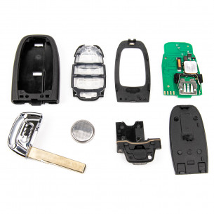 Clé Télécommande pour Audi A4 Q5 A5 A6 PCF7945 868Mhz 8T0959754D HU66