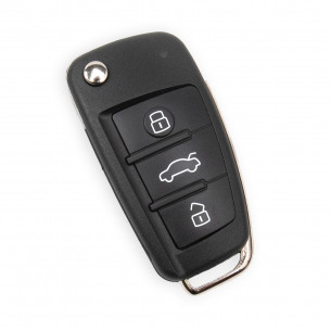 Clé Télécommande pour Audi A6 Q7 4F0837220M 433Mhz ID8E - Aftermarket