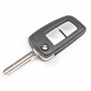 Coque de clé avec 2 boutons pour Nissan - Aftermarket