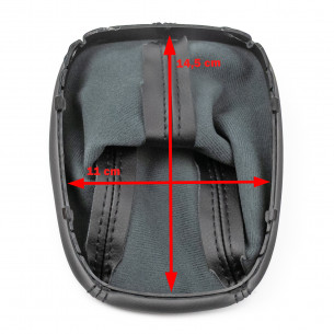 Cuffia Pomello Leva Del Cambio Marce per Opel Corsa D