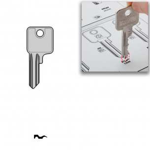 1C1-1C363 2C1-2C2600 Vervanging Ronis Meubel- en brievenbussleutels