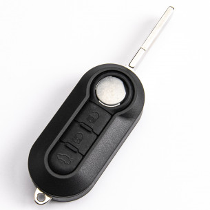 Fiat 500 Doblo Fiorino Punto 500L Bravo Ducato Key Cover 3 Buttons