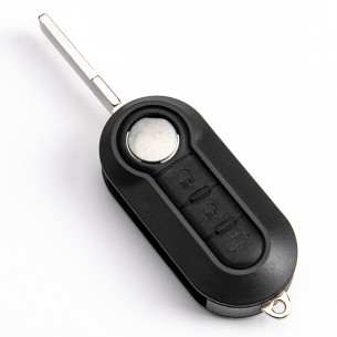 Fiat 500 Doblo Fiorino Punto 500L Ducato Κάλυμμα κλειδιού 3 κουμπιά