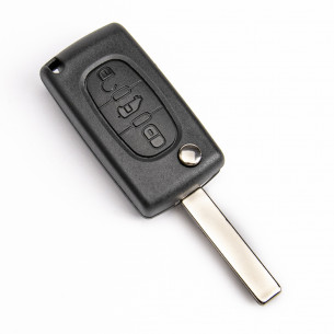 Fiat Citroen Peugeot Key Cover With 3 Buttons - Aftermarket