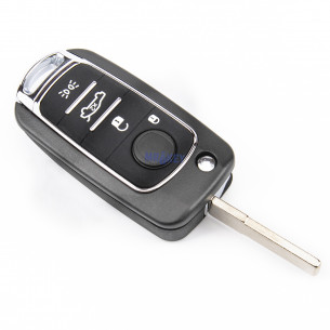 Fiat Guscio Chiave Con 4 Pulsanti - Aftermarket