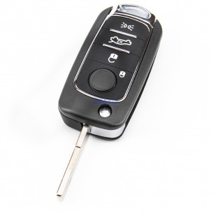 Fiat Guscio Chiave Con 4 Pulsanti - Aftermarket