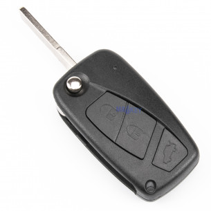 Fiat Key Case With 3 Buttons - Aftermarket