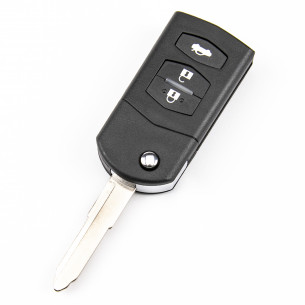 Mazda Key Shell With 3 Buttons - Aftermarket