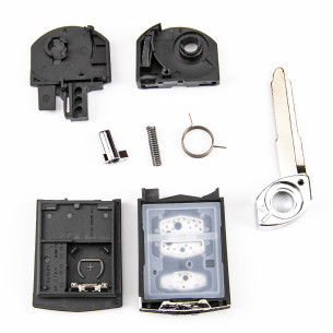 Mazda Key Shell With 3 Buttons - Aftermarket