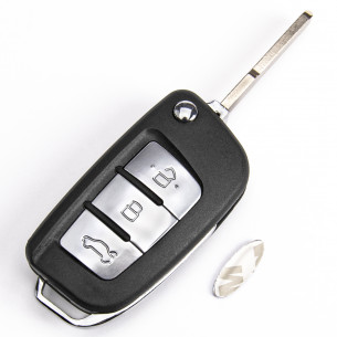 Ford Flip Key Cover With 3 Buttons - Aftermarket