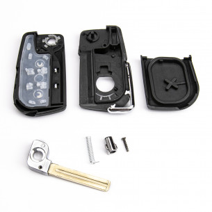 Key Cover for Toyota Avensis Aygo Corolla B3E2F2R With 2 Buttons - Aftermarket