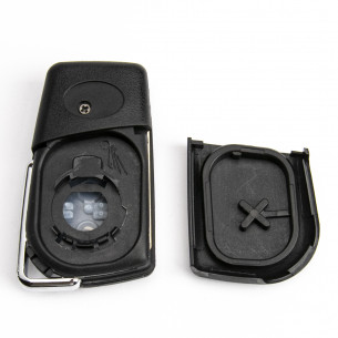 Key Cover for Toyota Avensis Aygo Corolla B3E2F2R With 2 Buttons - Aftermarket