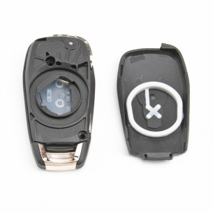 Chevrolet Flip Key Cover With 4 Buttons - Aftermarket