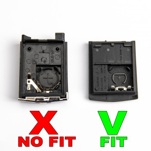 Mazda Key Shell With 2 Buttons - Aftermarket