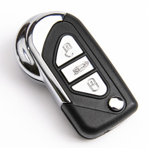 Citroen Key Shell With 3 Buttons - Aftermarket