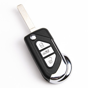 Citroen Key Shell With 3 Buttons - Aftermarket