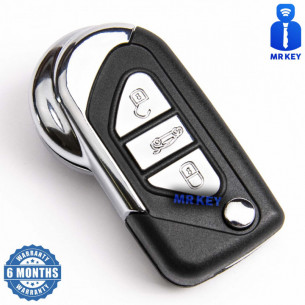 Citroen Key Shell With 3 Buttons - Aftermarket
