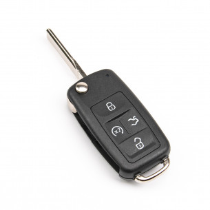 Key Shell For VW Golf Arteon Multivan With 4 Buttons - Aftermarket