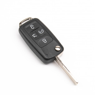 Key Shell For VW Golf Arteon Multivan With 4 Buttons - Aftermarket