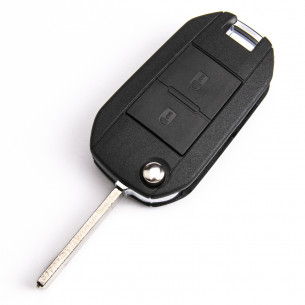 Peugeot Flip Key Upgrade / Conversion Kit With 2 Buttons - Aftermarket