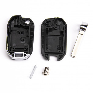 Peugeot Flip Key Upgrade / Conversion Kit With 2 Buttons - Aftermarket