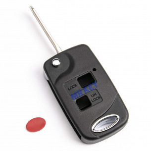 Key Conversion Kit for Toyota Avensis Yaris Corolla 890704221184 With 2 Buttons - Aftermarket