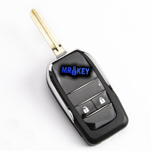 Key Conversion Kit for Toyota Urban Cruiser Hilux RAV4 8907052752 With 2 Buttons - Aftermarket