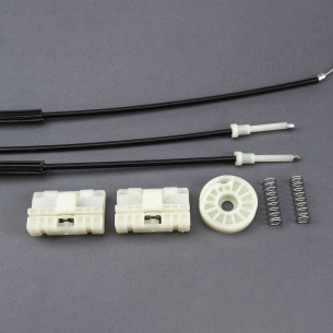 Front Left Right Window Regulator Repair Set For Audi - Aftermarket
