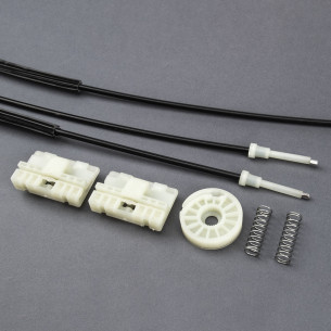 Front Left Right Window Regulator Repair Set For Audi - Aftermarket