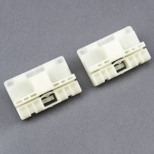 Front Left Right Window Regulator Repair Set For Audi - Aftermarket