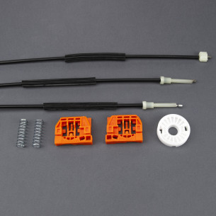Front Left Right Window Regulator Repair Set For VW - Aftermarket