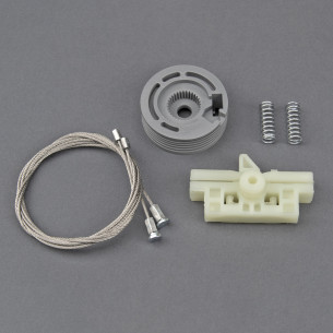 Front Left Window Regulator Repair Set For Fiat Citroen Peugeot - Aftermarket