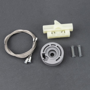 Front Right Window Regulator Repair Set For Fiat Citroen Peugeot - Aftermarket