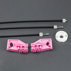 Front Right Window Regulator Repair Set For Skoda - Aftermarket