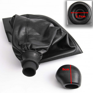 Gear Knob Shift Boot 6 Speeds For Citroen Peugeot