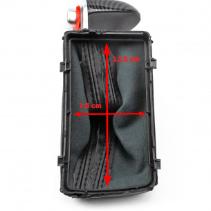 Gear Knob Shift Boot Automatic LHD For Audi A4 A5 A6 Q5